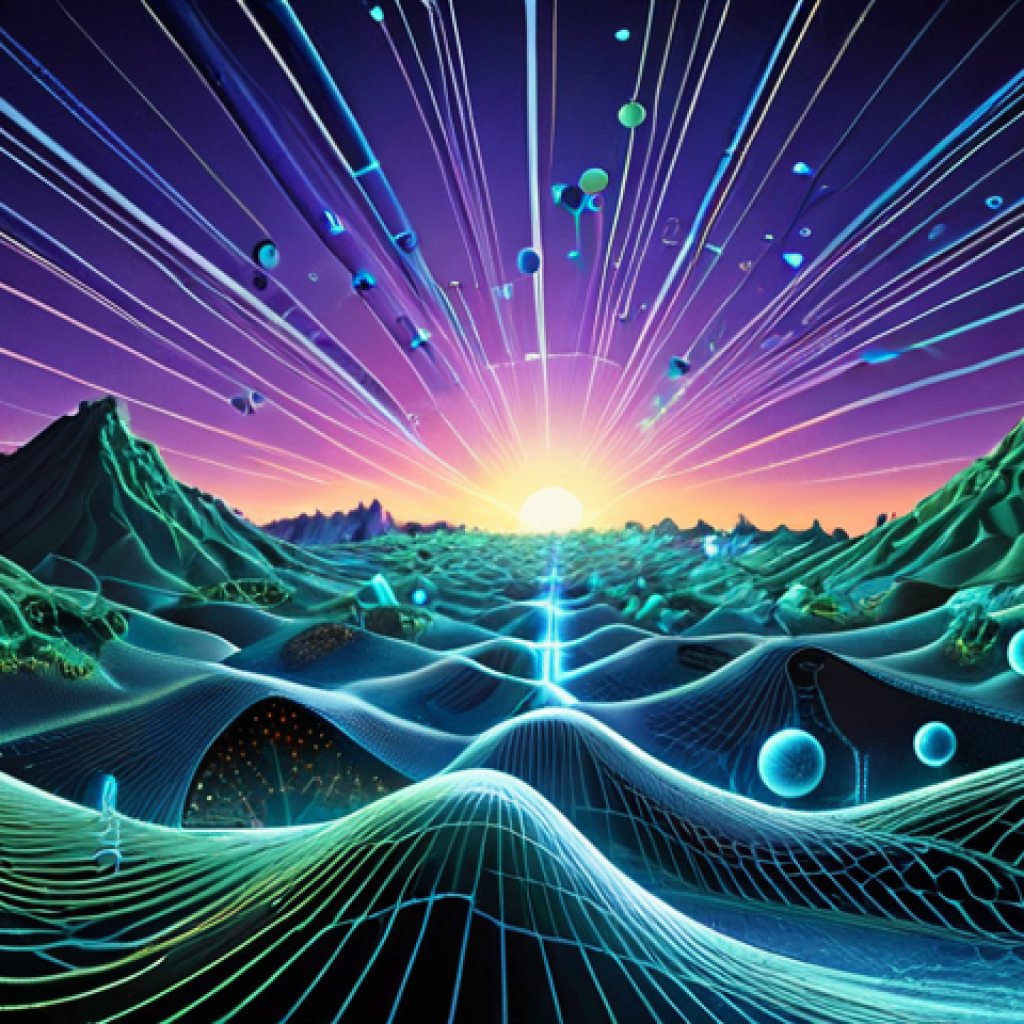 **Image Prompt 1: The Inevitable Wave of Paradigm Shifts**
    A futuristic, conceptual art landscape representing a historical watershed. Dynamic energy currents flow, connecting abstract symbols of exponential technological growth (glowing circuitry, data streams), global interconnectedness (intertwined networks, translucent world map), and evolving societal values (elements of sustainable energy, abstract growth patterns). The overall scene conveys a powerful, unstoppable force of change, with a sense of both excitement and profound transformation. Luminous, highly detailed, wide-angle shot with a blend of deep blues, purples, and vibrant greens, hinting at a new dawn.
